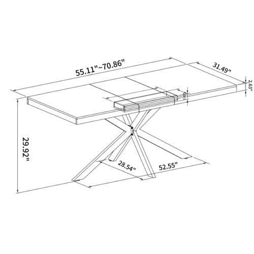 Arden Extendable Dining Table